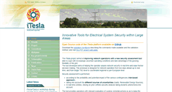 Desktop Screenshot of itesla-project.eu
